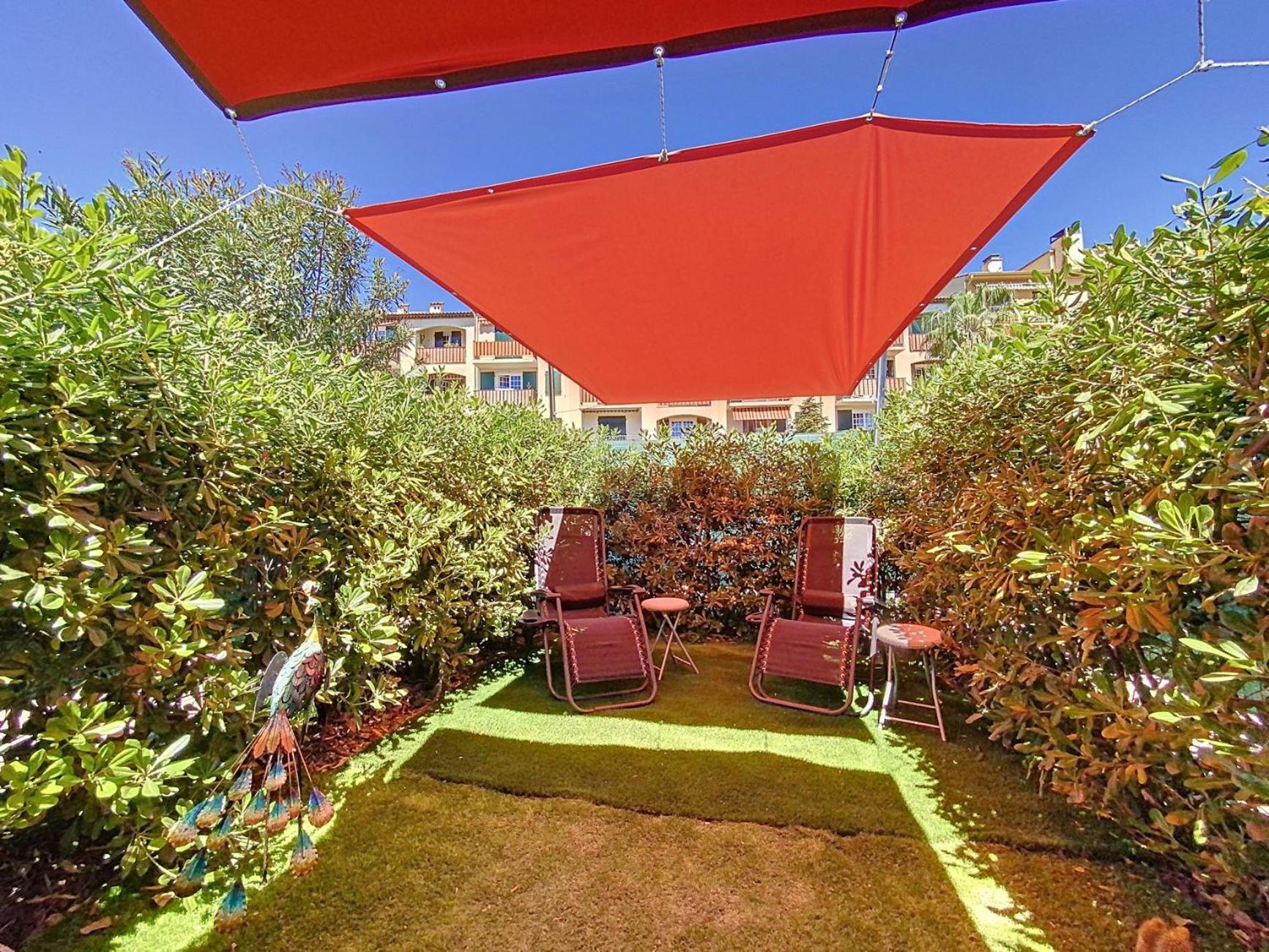 Cosy, Wi-Fi, Jardin & Parking, Jasmins Studio En Cote-D'Azur Vallauris Esterno foto